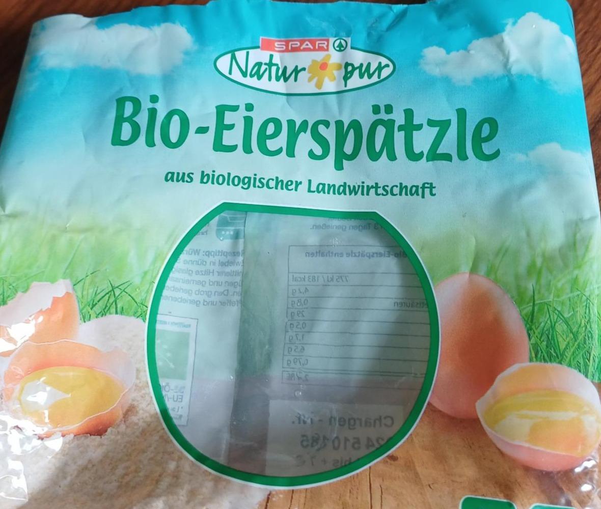 Fotografie - Bio-Eierspätzle Spar Natur pur