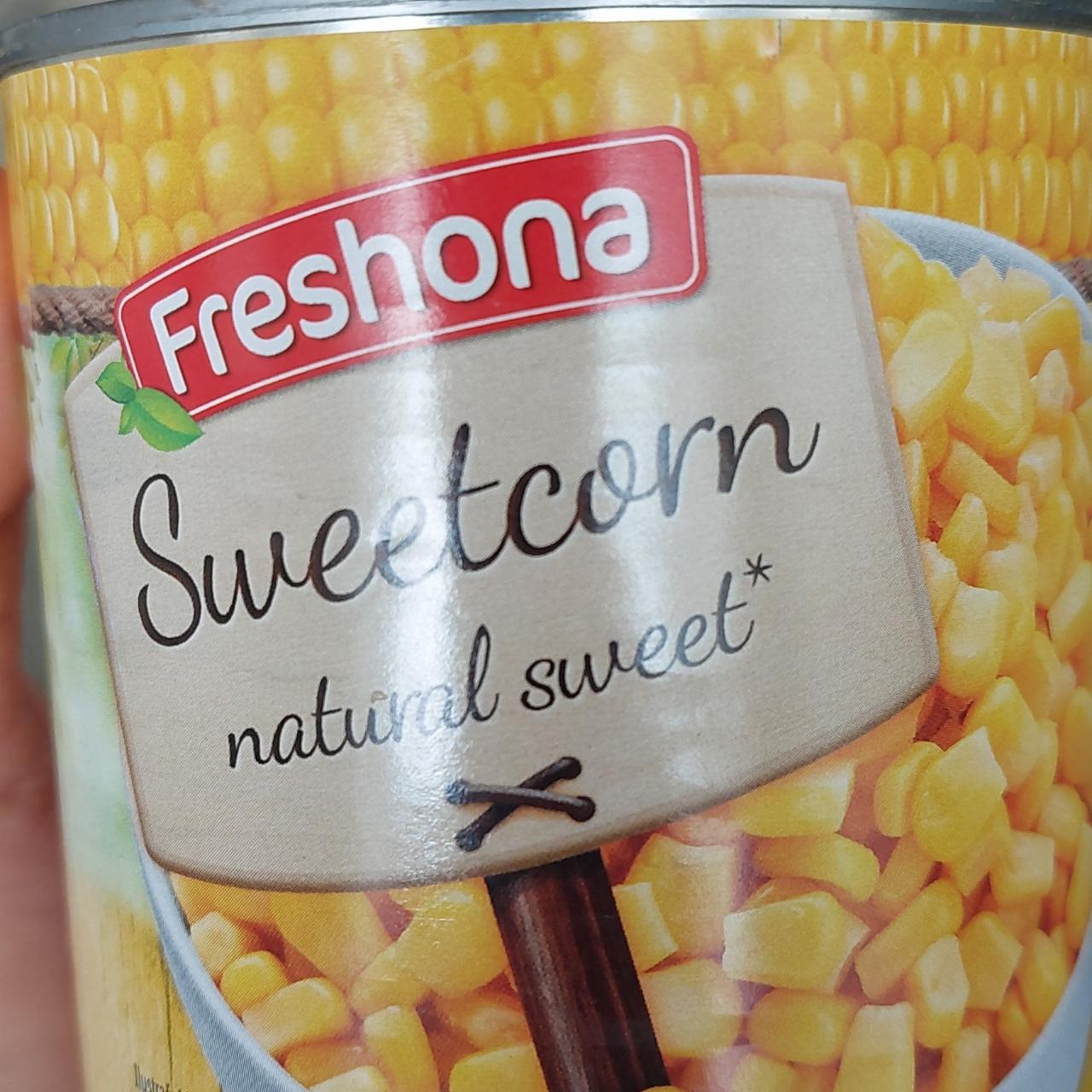 Fotografie - Sweetcorn natural sweet Freshona