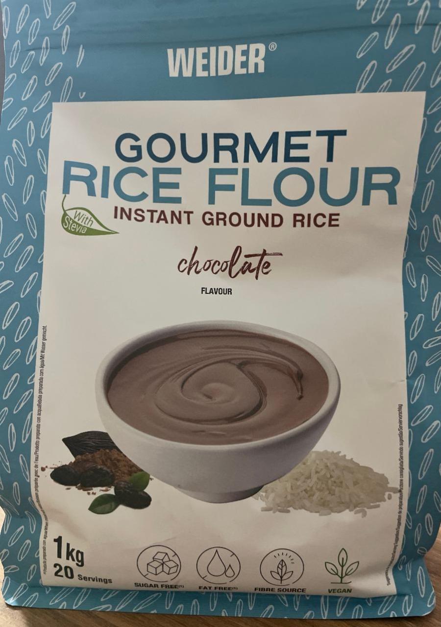 Fotografie - Gourmet Rice Flour Chocolate flavour Weider