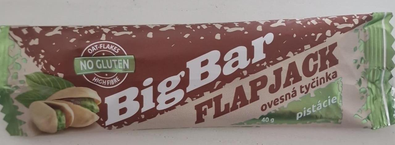 Fotografie - Flapjack ovesná tyčinka pistácie Big Bar