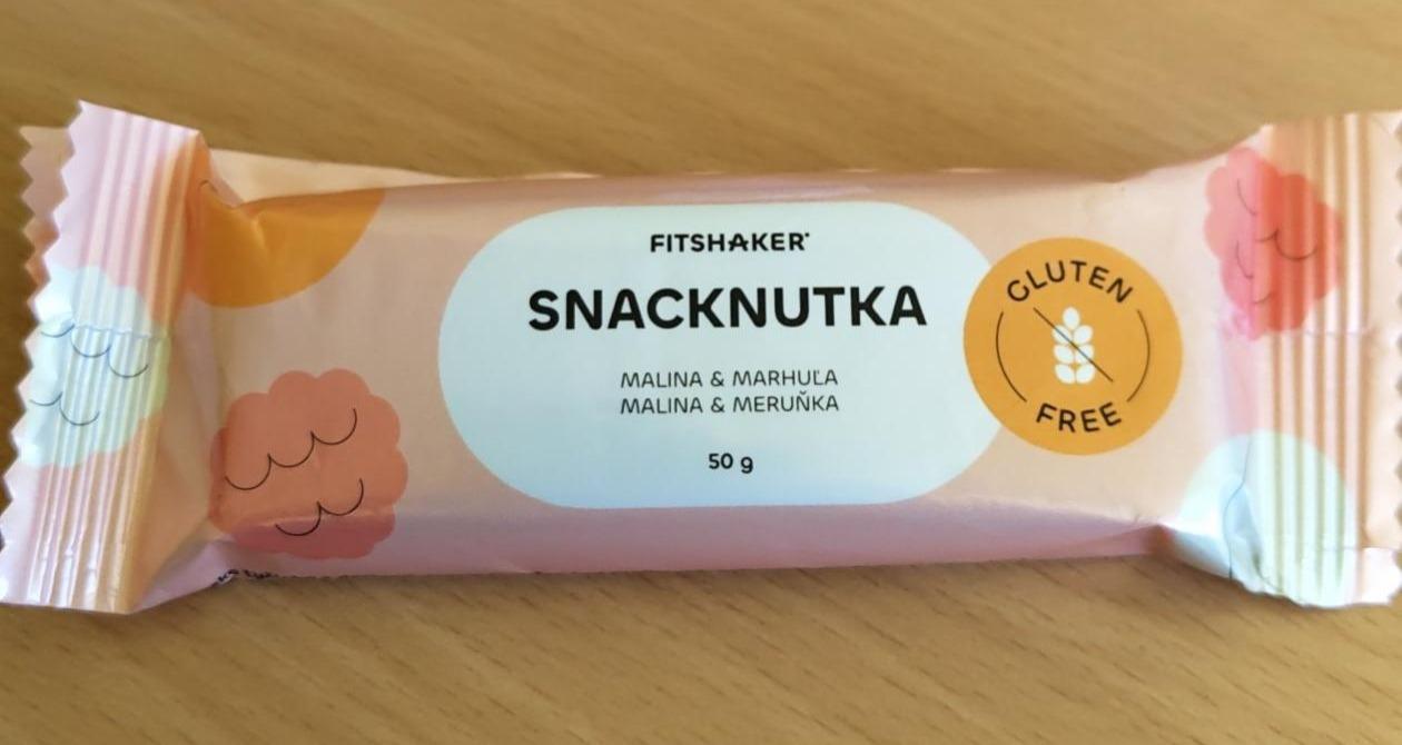 Fotografie - Snacknutka Malina & Marhuľa Fitshaker