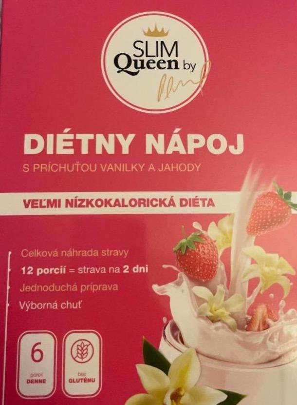 Fotografie - Dietní nápoj vanilka jahoda SLIM Queen