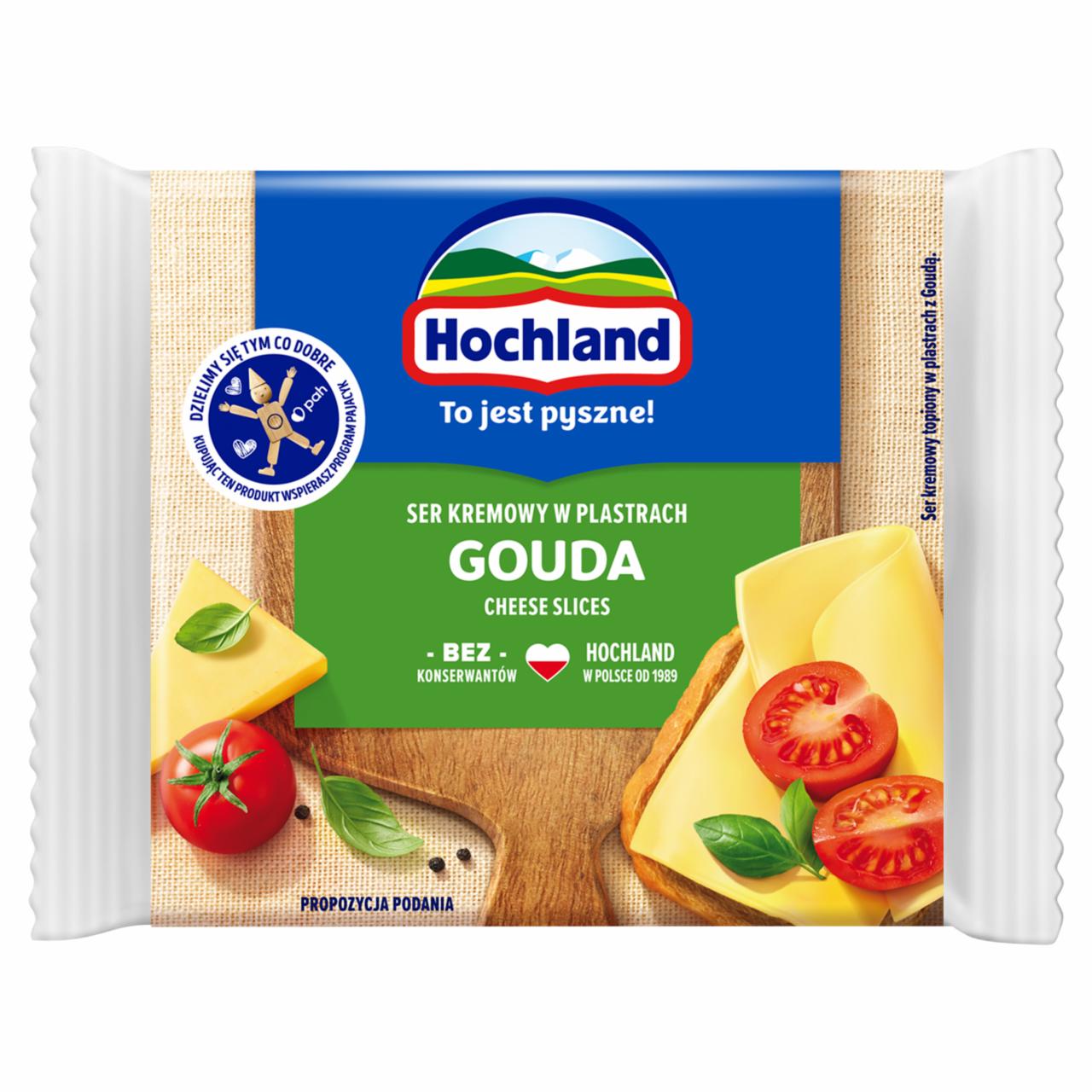 Fotografie - Ser kremowy w plastrach Gouda Hochland