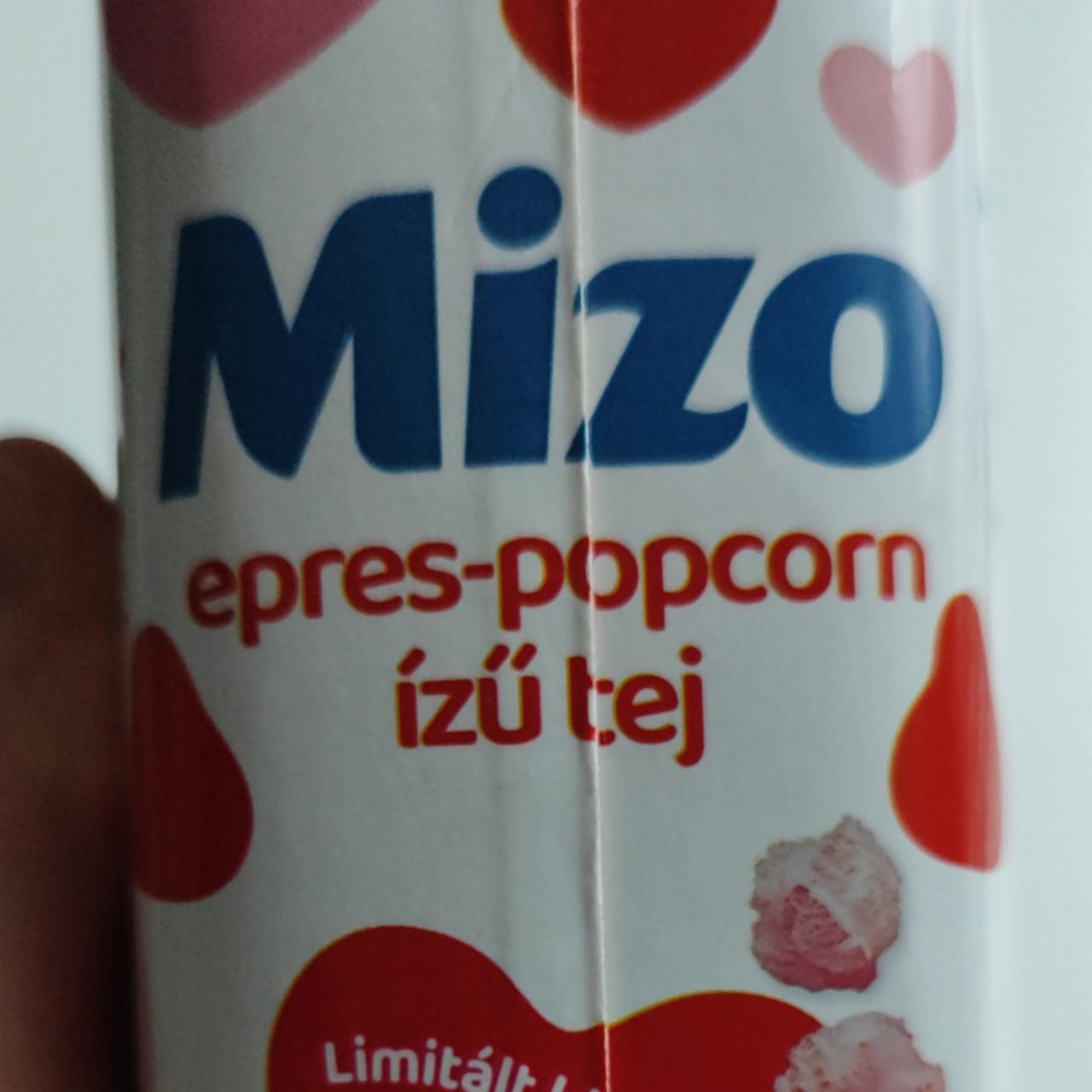 Fotografie - Epres-popcorn ízű tej Mizo