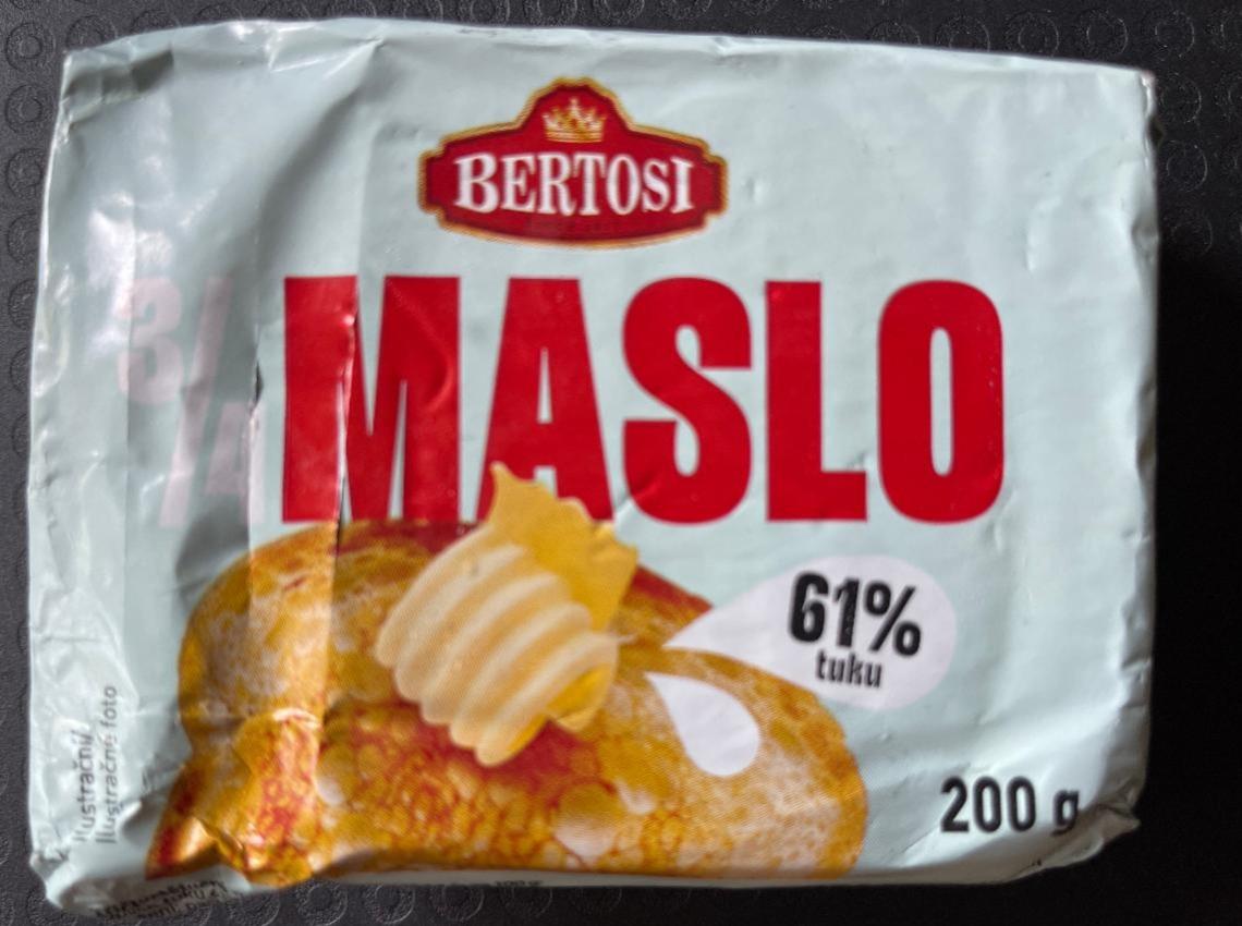 Fotografie - Maslo 61% tuku Bertosi