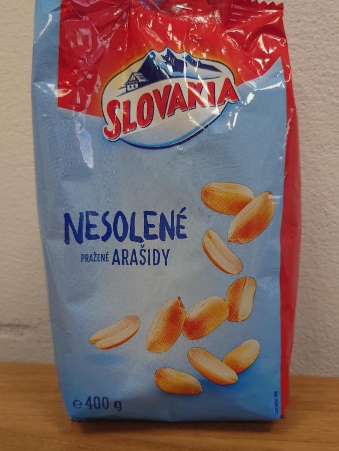 Fotografie - Arašidy nesolené pražené Slovakia