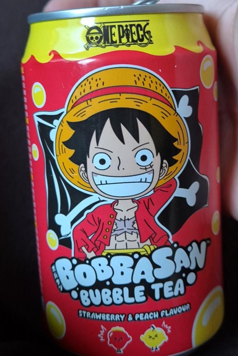 Fotografie - Bobbasan Bubble Tea Strawberry & Peach Flavour