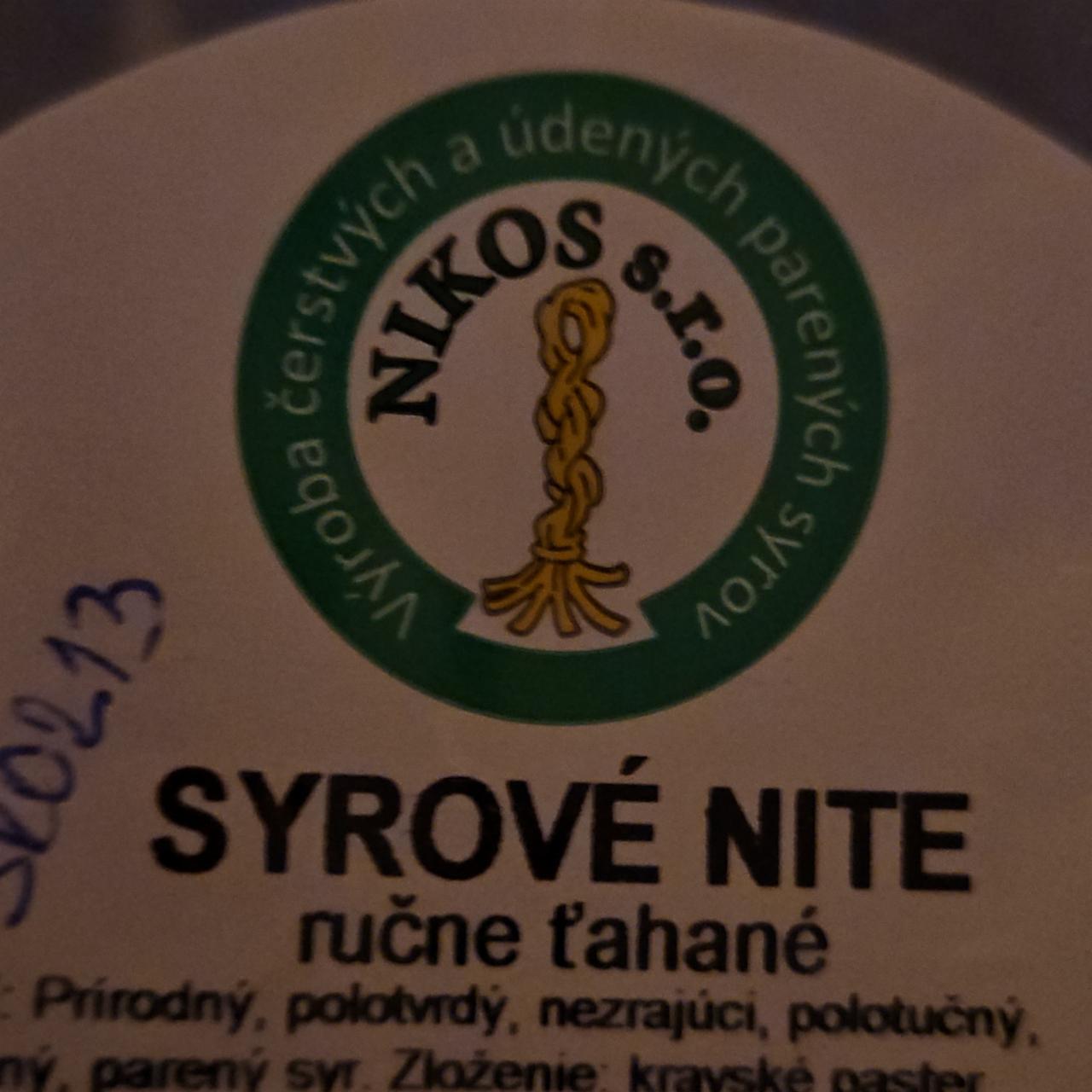 Fotografie - Syrové nite ručne ťahané Nikos