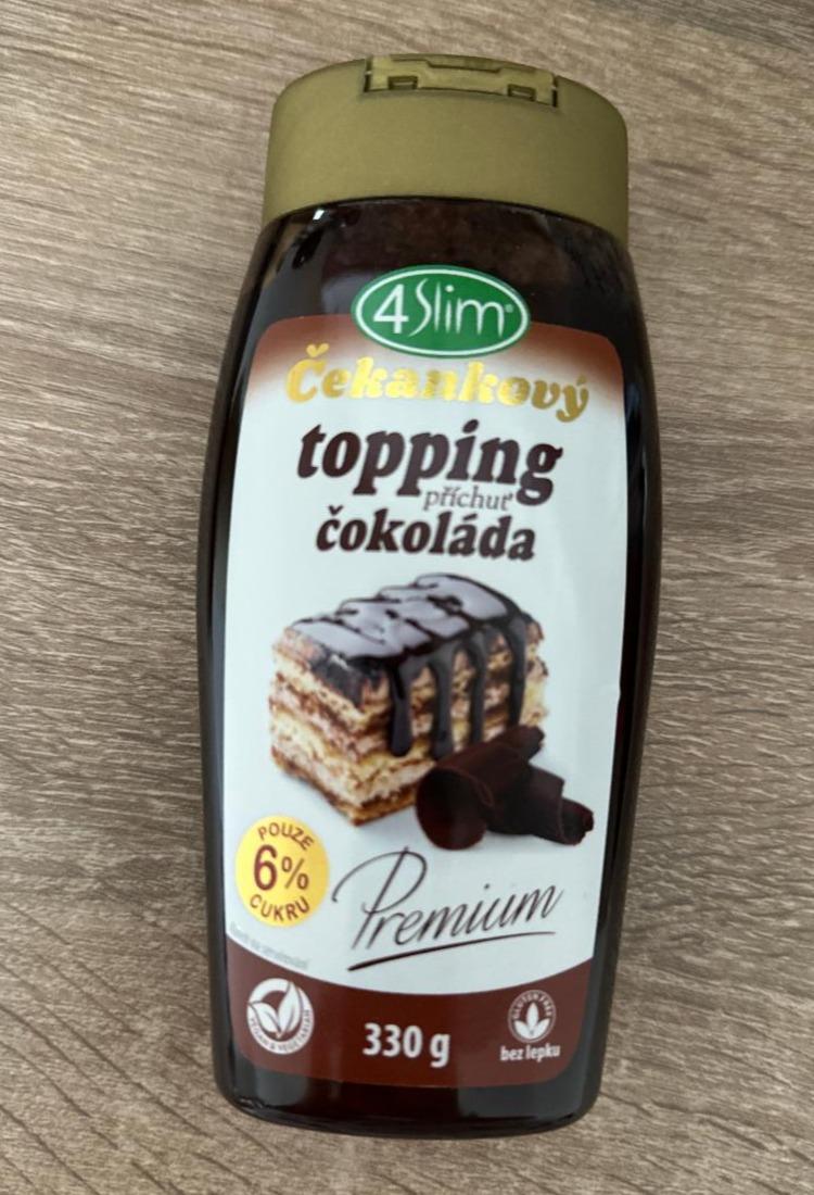 Fotografie - Čekankový topping příchuť čokoláda 4Slim