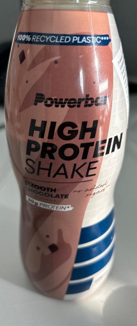 Fotografie - High Protein Shake Smooth Chocolate Powerbar