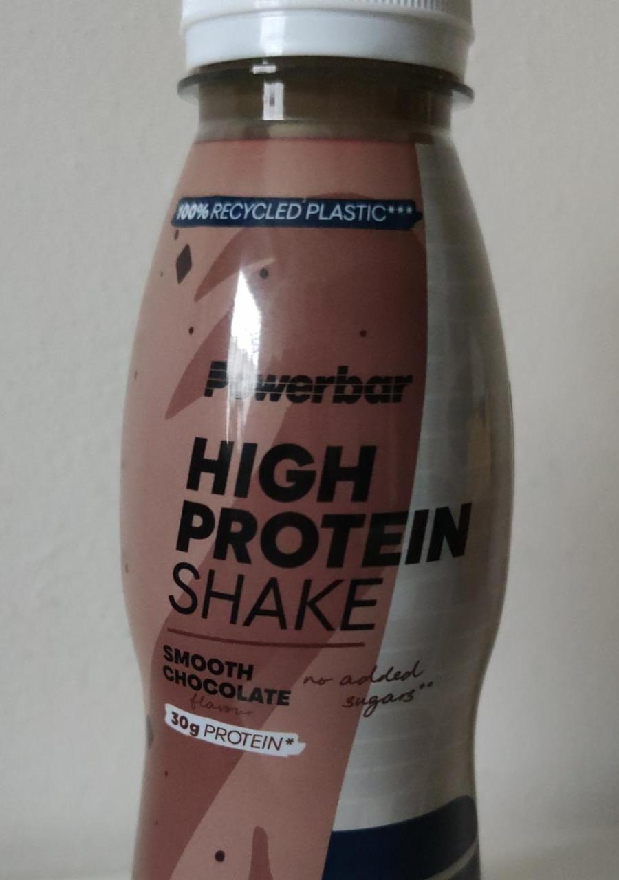 Fotografie - High Protein Shake Smooth Chocolate Powerbar