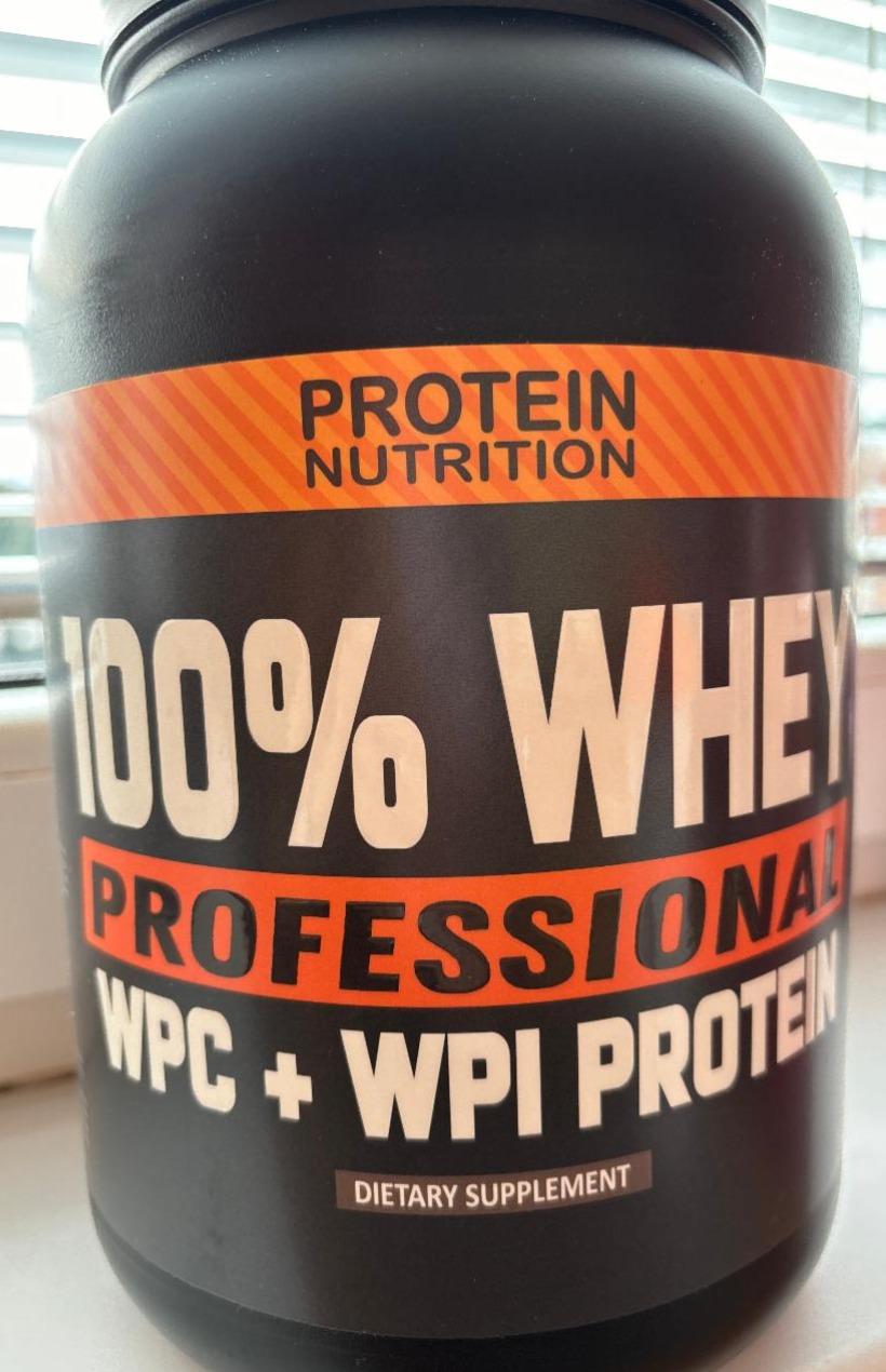 Fotografie - 100% Whey Professional WPC + WPI Protein Protein Nutrition