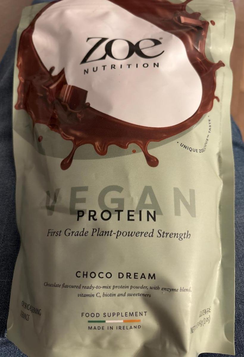 Fotografie - Vegan Protein Choco Dream Zoe Nutrition