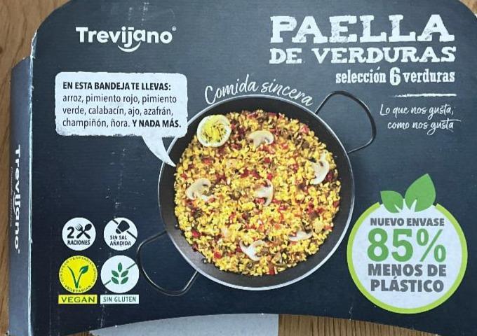 Fotografie - Paella 6 Vegetable Trevijano