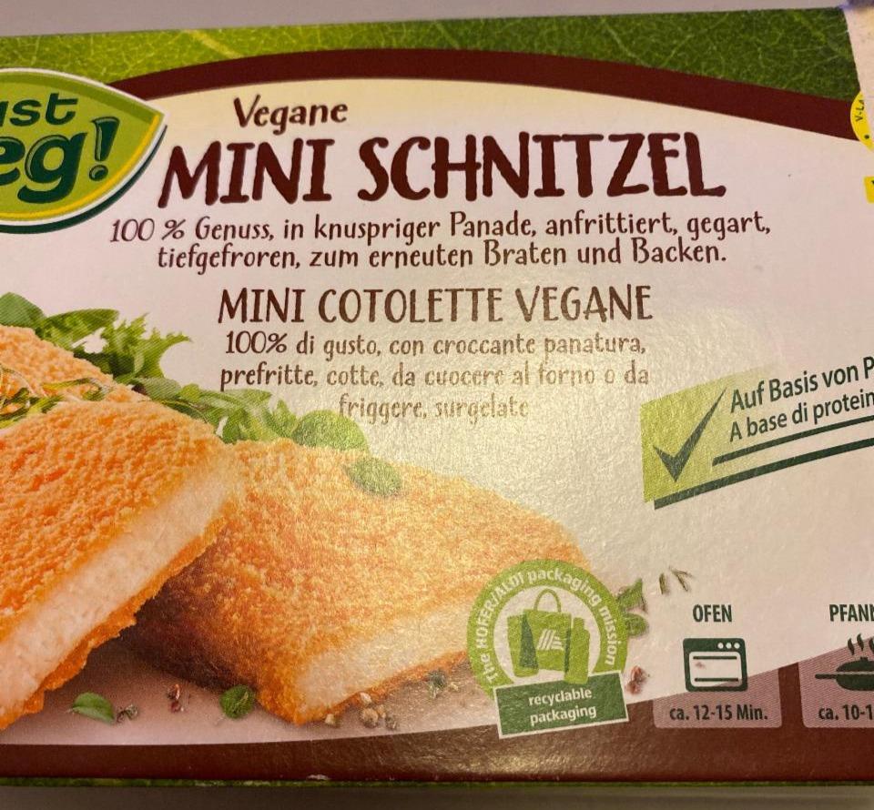 Fotografie - Vegane Mini Schnitzel Just veg!