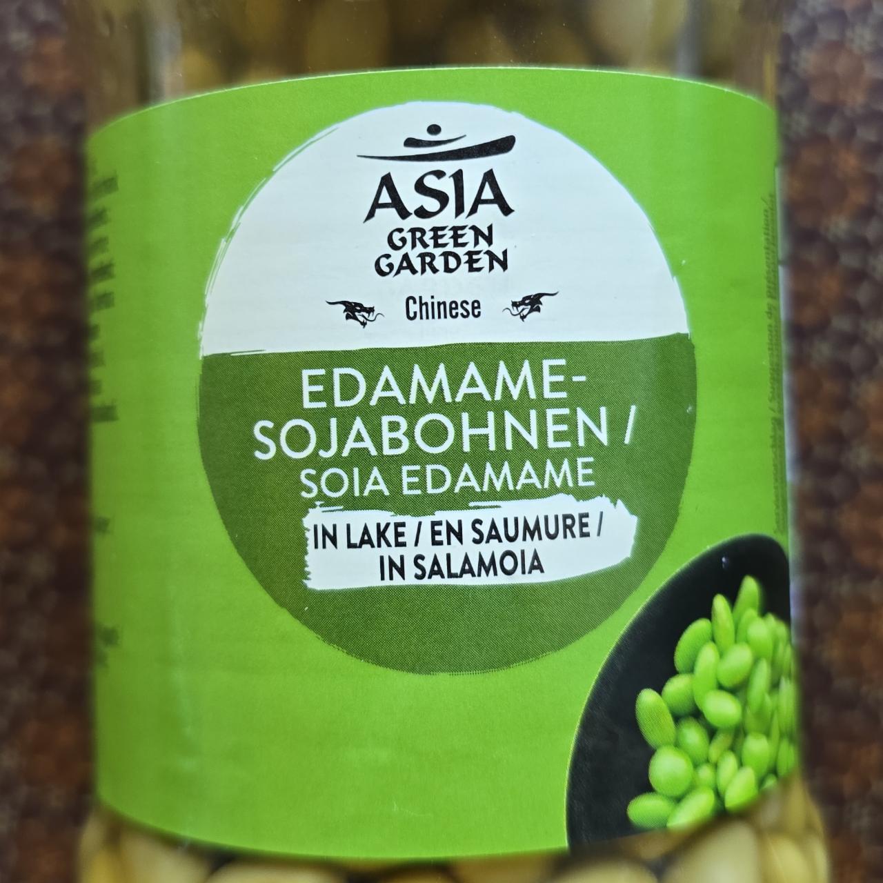 Fotografie - Edamame-Sojabohnen Asia Green Garden Chinese