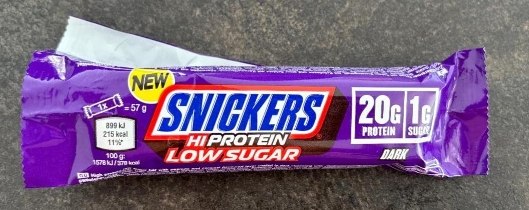 Fotografie - Hi-protein low sugar dark Snickers