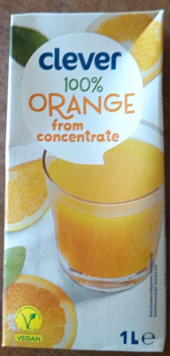 Fotografie - 100% orange from concentrate Clever