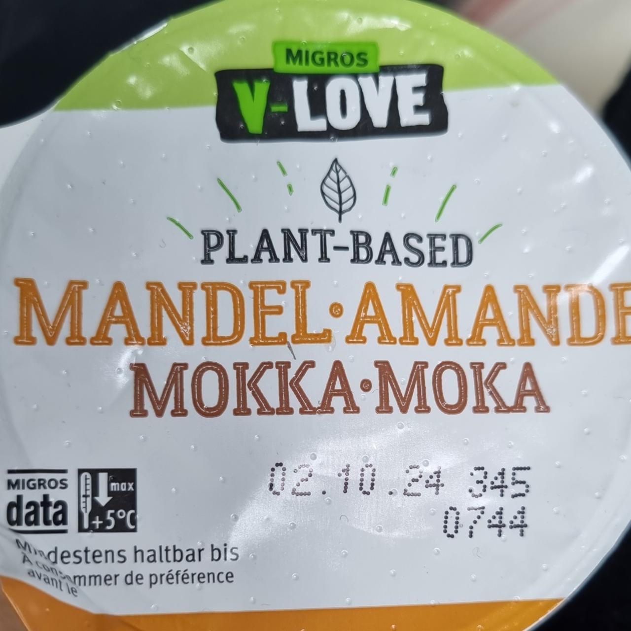 Fotografie - V-love Plant-Based Mandel Mokka Migros