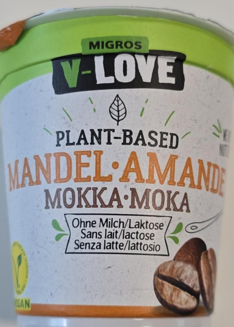 Fotografie - Plant-based mandel amande mokka V-Love