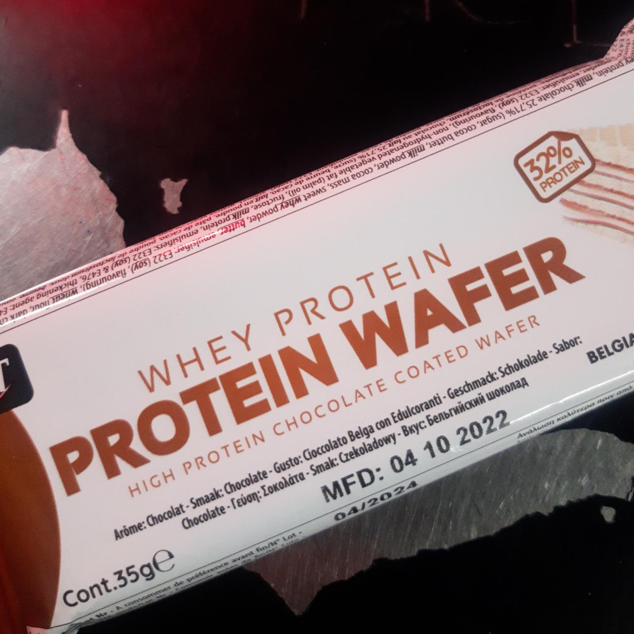 Fotografie - Whey Protein Wafer Belgian Chocolate QNT