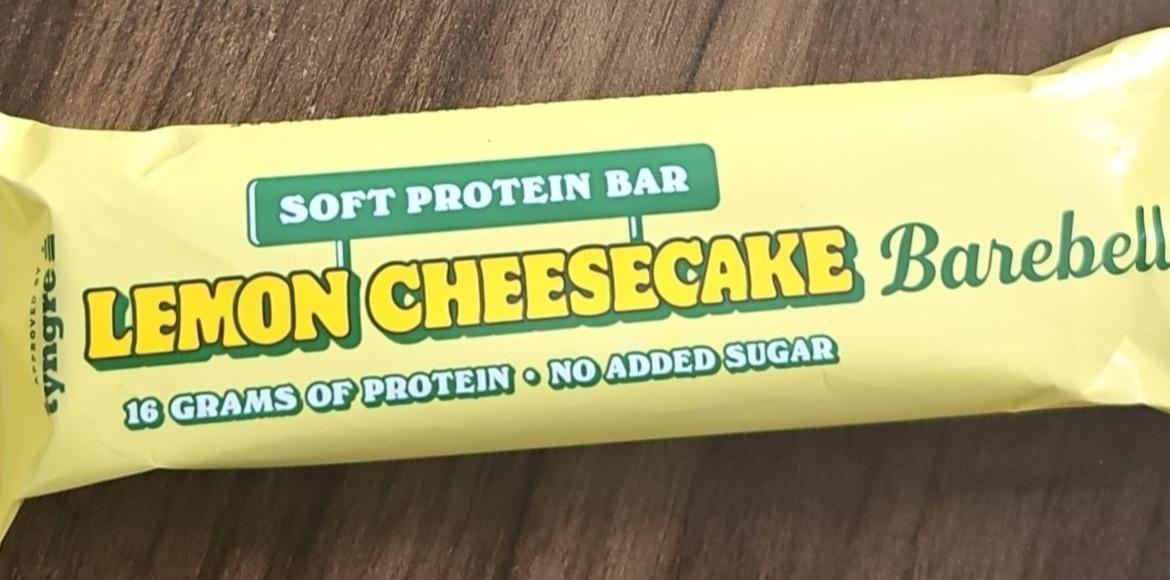 Fotografie - Soft Protein Bar Lemon Cheesecake Barebells