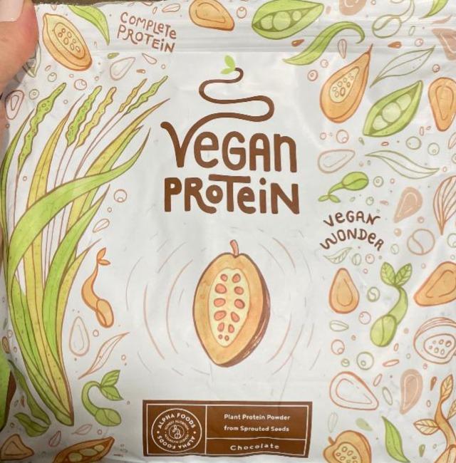 Fotografie - Vegan Protein Chocolate Alpha Foods