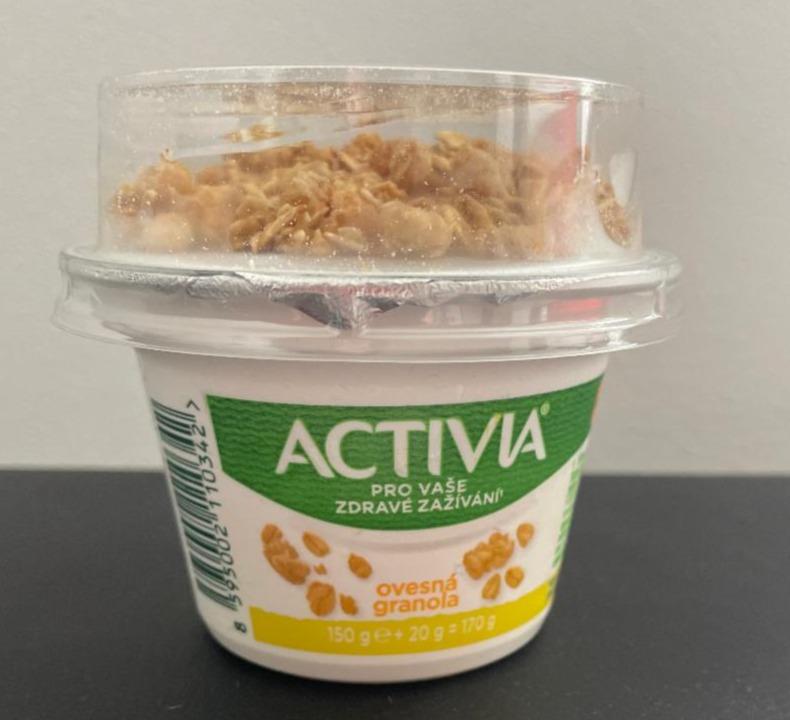 Fotografie - Activia ovesná granola Danone