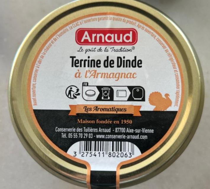 Fotografie - Terrine de Dinde á l´Armagnac Arnaud