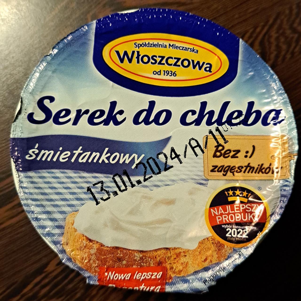 Fotografie - Serek do chleba śmietankowy Włoszczowa