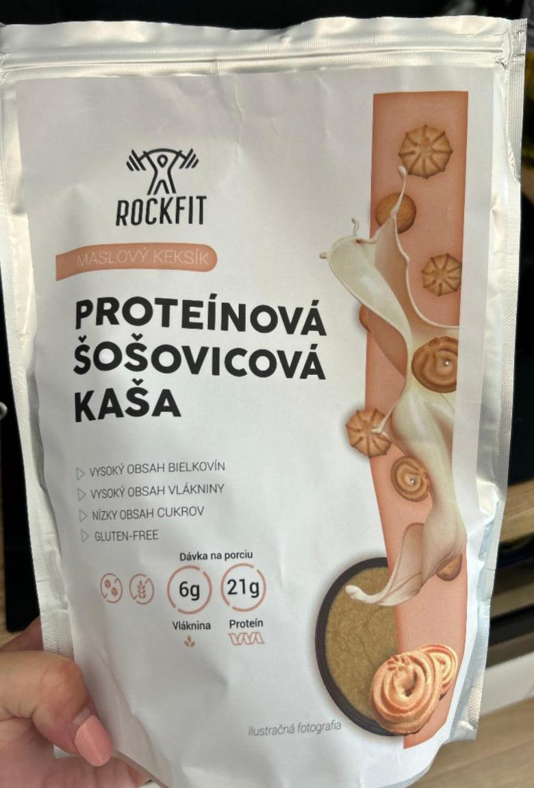 Fotografie - Proteínová šošovicová kaša máslový keksík RockFit