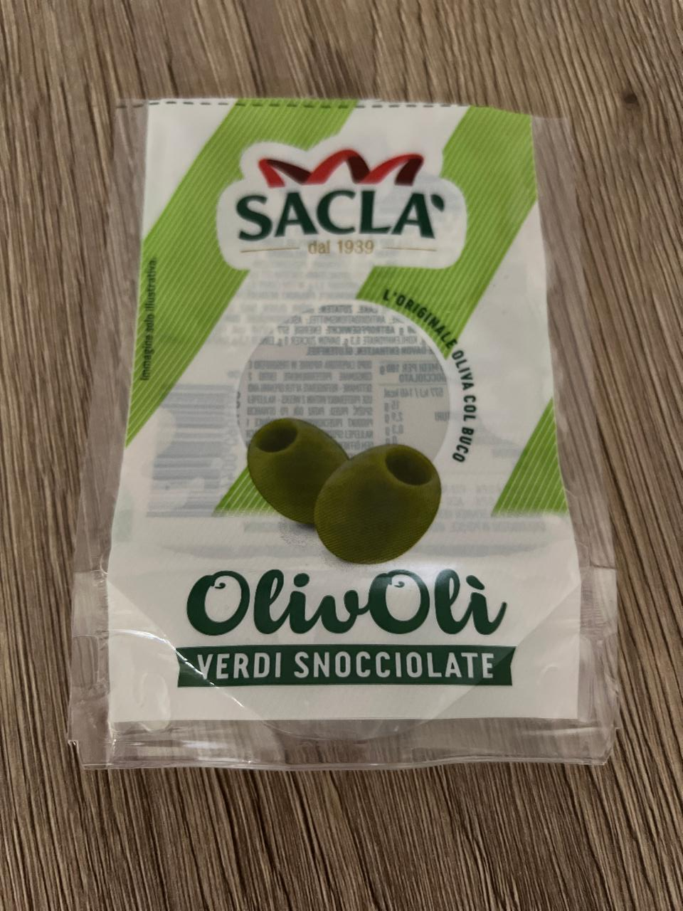 Fotografie - OlivOli Verdi Snocciolate Sacla'