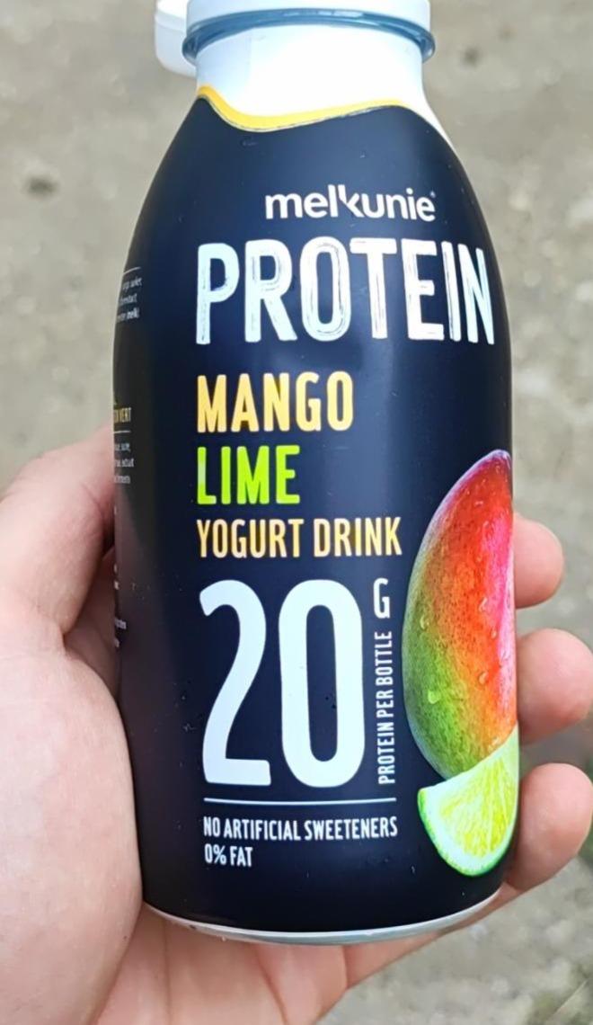 Fotografie - Protein Mango Lime Yogurt Drink melkunie