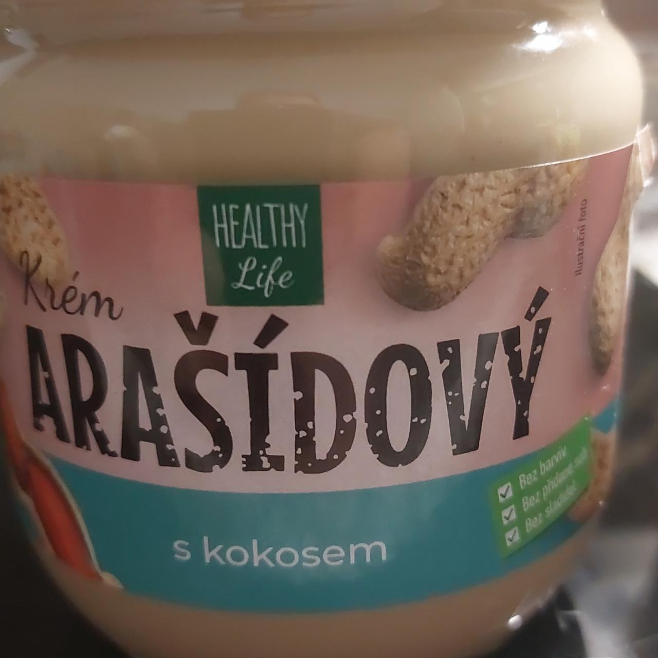 Fotografie - arašídový krém s kokosem Healthy Life