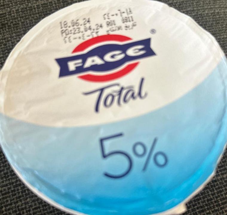 Fotografie - Total 5% fage