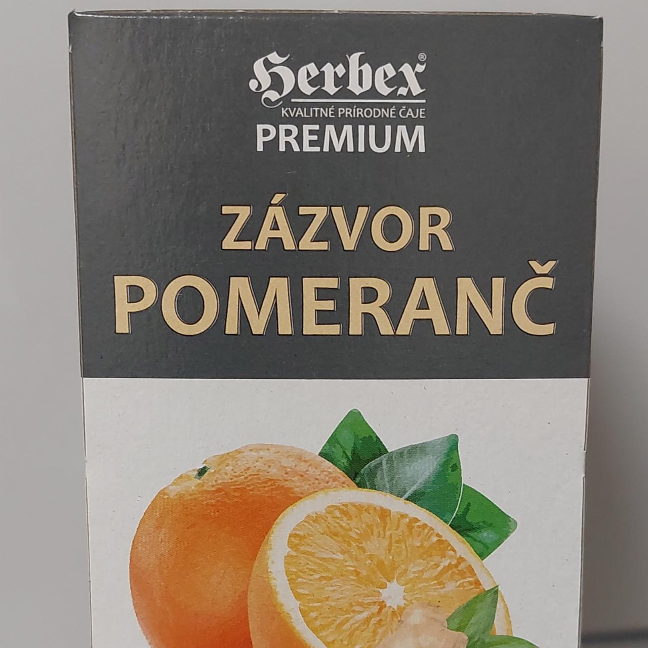 Fotografie - Zázvor Pomeranč Herbex Premium