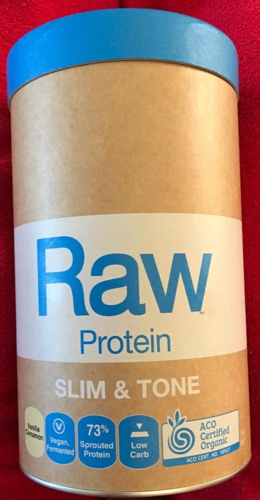 Fotografie - Raw Protein Slim & Tone Vanilla Cinnamon Amazonia