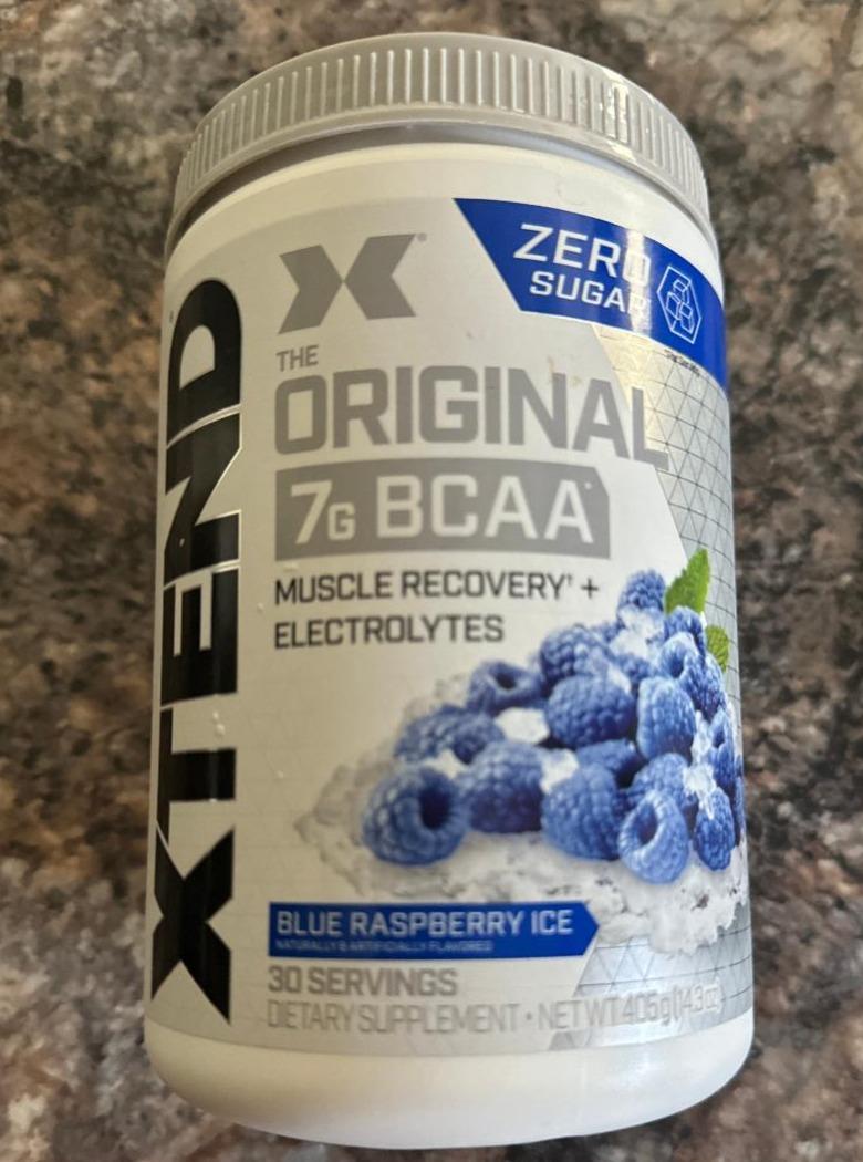 Fotografie - The Original 7g BCAA Blue Raspberry Ice Xtend