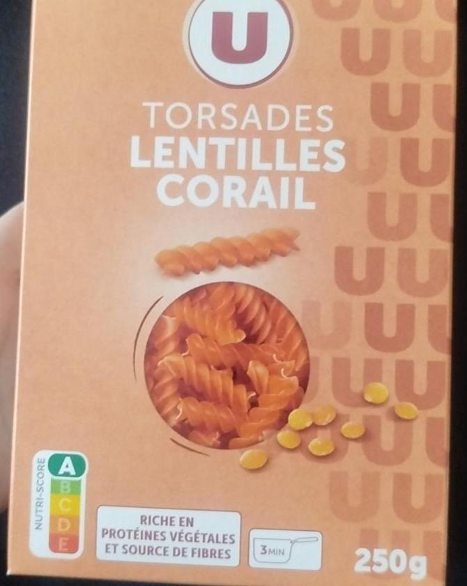 Fotografie - Torsades lentilles corail U