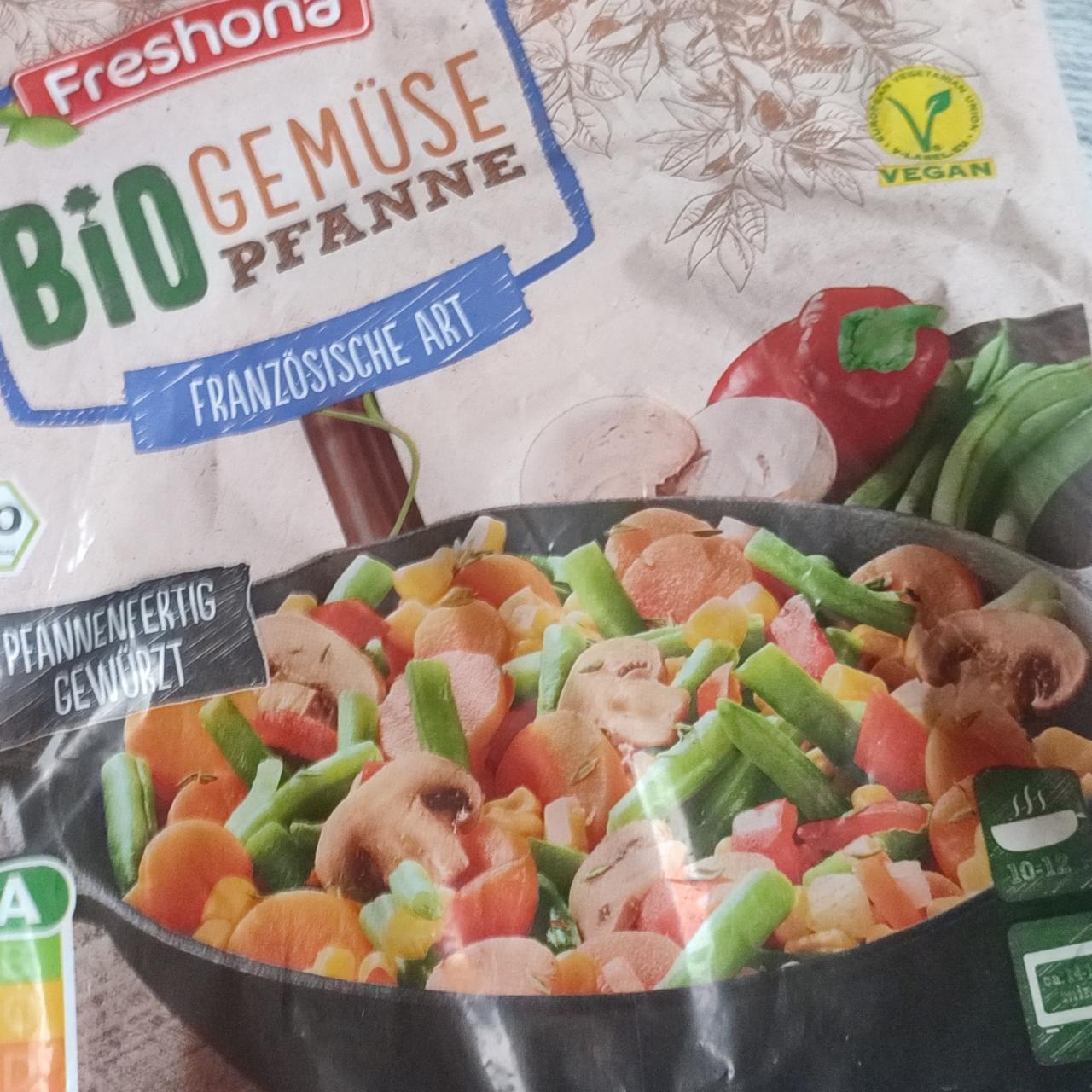 Fotografie - Bio Organic Gemüse Pfanne Französische Art Freshona