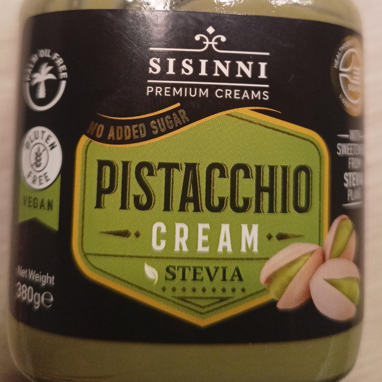 Fotografie - Pistacchio cream servis Sisinni