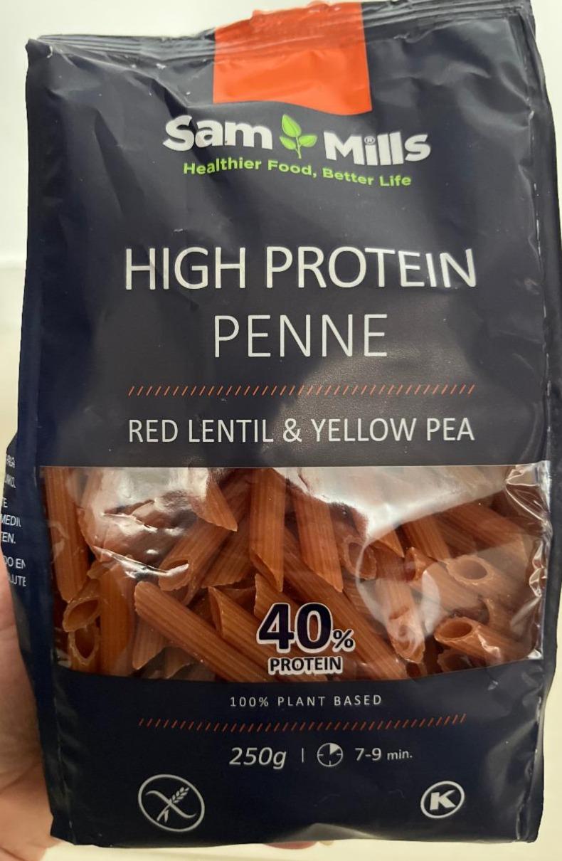 Fotografie - High Protein Penne Red lentil & Yellow pea SamMills