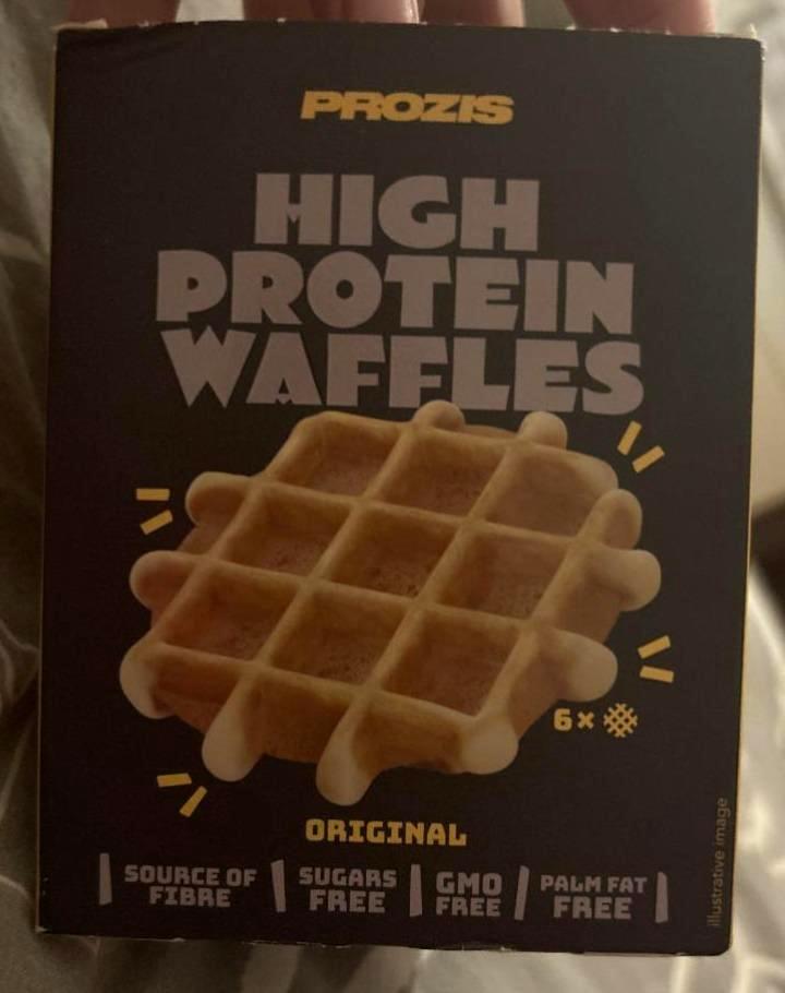 Fotografie - High Protein Waffles Prozis