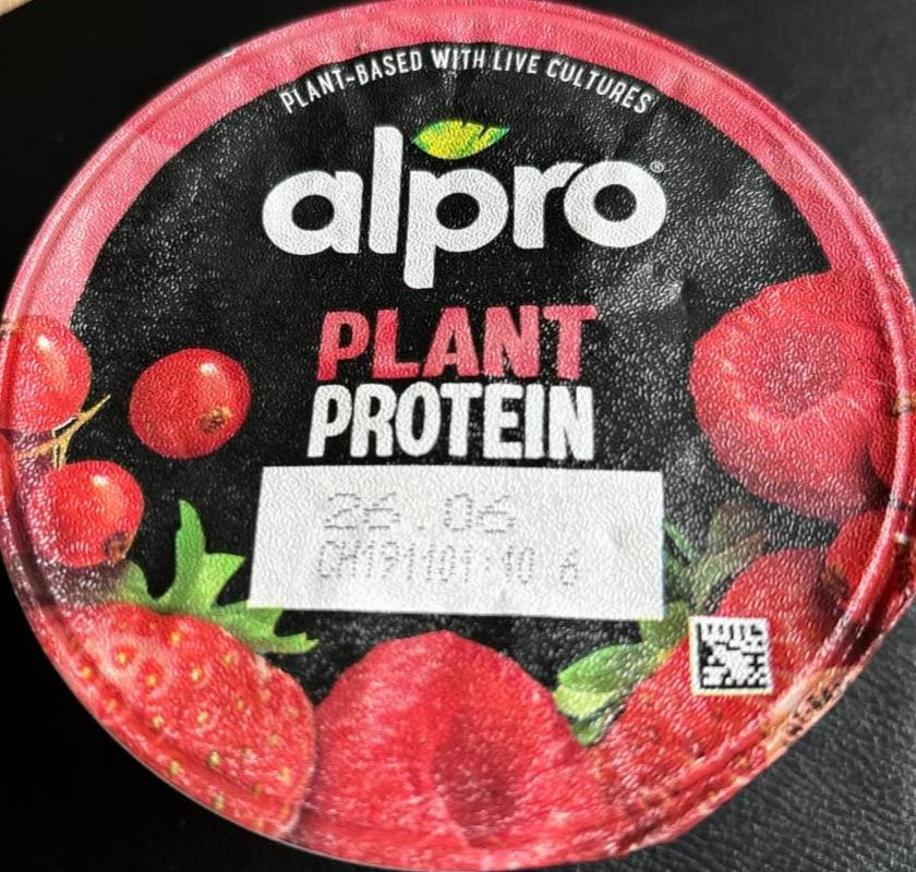 Fotografie - Plant protein red berries Alpro