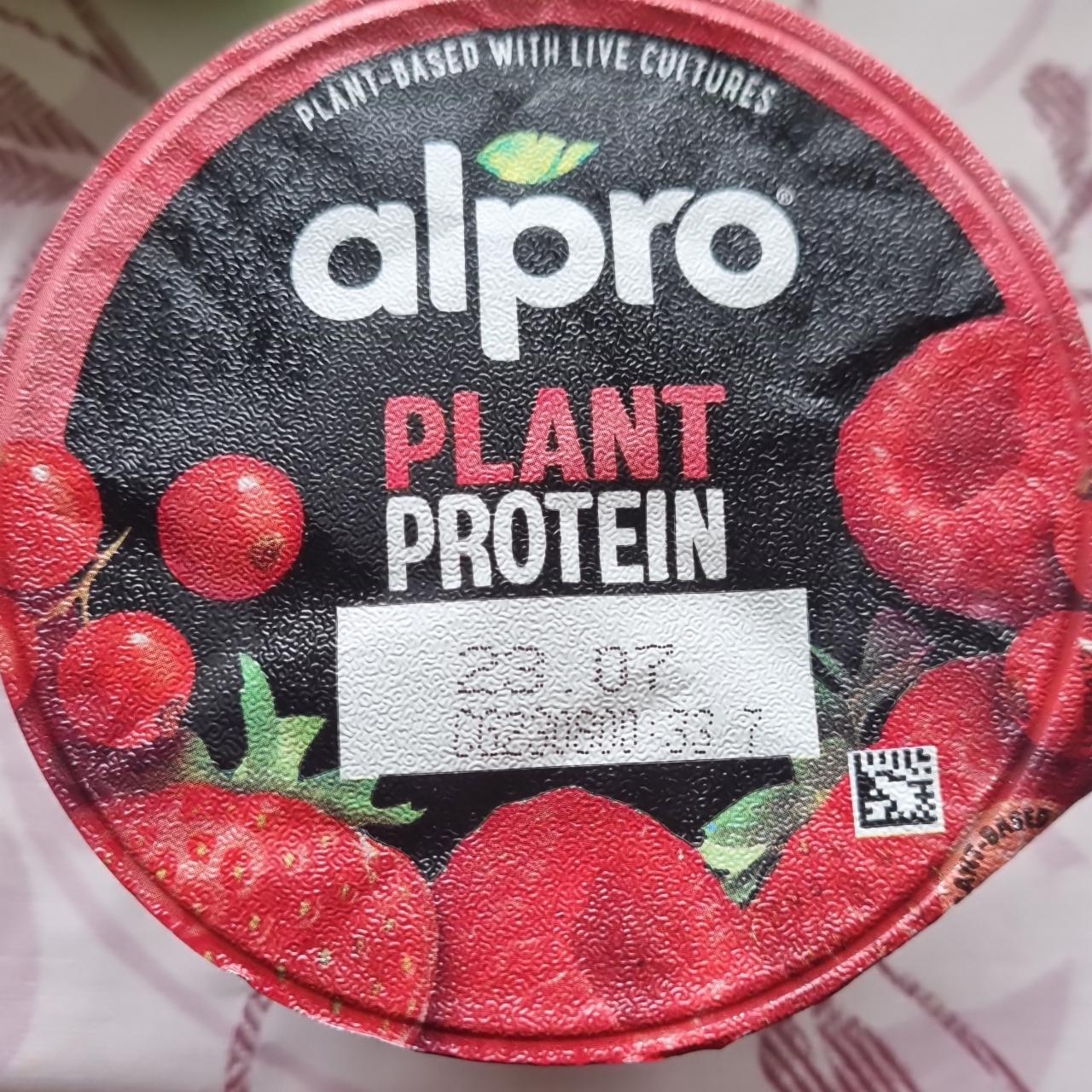 Fotografie - Plant protein red berries Alpro