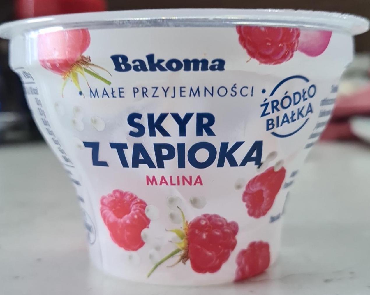 Fotografie - Skyr z Tapioka Malina Bakoma