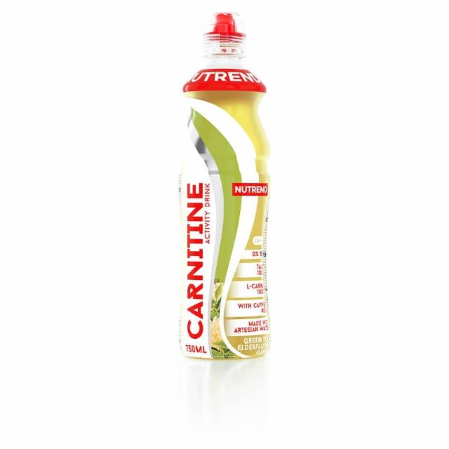 Fotografie - Carnitine activity drink green tea elderflower Nutrend