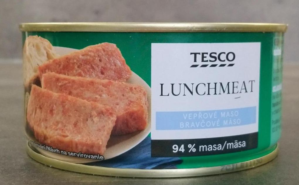 Fotografie - Lunchmeat vepřové maso 94% Tesco