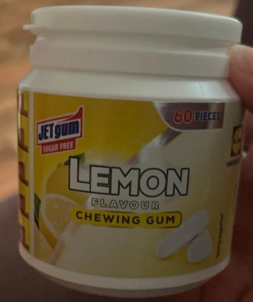 Fotografie - Lemon flavour chewing gum JETgum