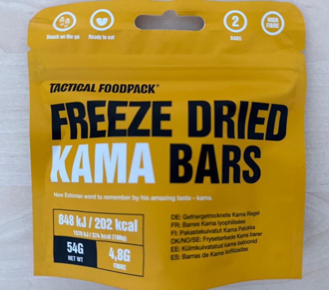 Fotografie - Freeze Dried Kama Bars Tactical Foodpack